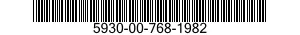 5930-00-768-1982  5930007681982 007681982