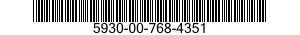 5930-00-768-4351  5930007684351 007684351