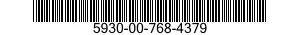 5930-00-768-4379  5930007684379 007684379