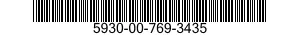 5930-00-769-3435  5930007693435 007693435