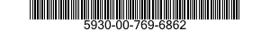 5930-00-769-6862  5930007696862 007696862