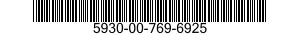 5930-00-769-6925  5930007696925 007696925