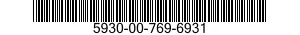 5930-00-769-6931  5930007696931 007696931