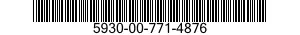 5930-00-771-4876 SWITCH,TOGGLE 5930007714876 007714876