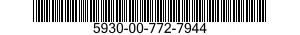 5930-00-772-7944 SWITCH,THERMOSTATIC 5930007727944 007727944