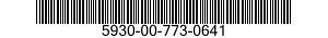 5930-00-773-0641  5930007730641 007730641