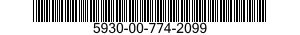 5930-00-774-2099  5930007742099 007742099