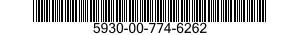 5930-00-774-6262  5930007746262 007746262
