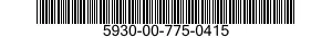 5930-00-775-0415  5930007750415 007750415