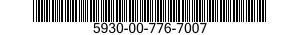 5930-00-776-7007  5930007767007 007767007