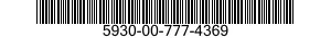 5930-00-777-4369  5930007774369 007774369