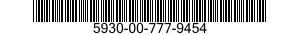 5930-00-777-9454  5930007779454 007779454