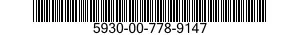 5930-00-778-9147  5930007789147 007789147
