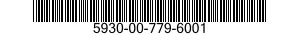 5930-00-779-6001  5930007796001 007796001