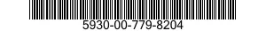 5930-00-779-8204  5930007798204 007798204