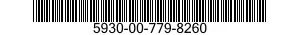 5930-00-779-8260  5930007798260 007798260
