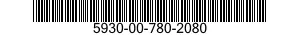 5930-00-780-2080  5930007802080 007802080