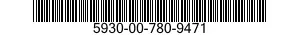 5930-00-780-9471 SWITCH,TOGGLE 5930007809471 007809471