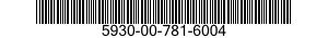 5930-00-781-6004  5930007816004 007816004