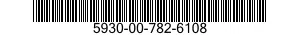 5930-00-782-6108  5930007826108 007826108
