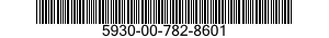 5930-00-782-8601  5930007828601 007828601