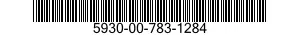 5930-00-783-1284 SWITCH ASSEMBLY 5930007831284 007831284