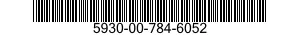 5930-00-784-6052  5930007846052 007846052