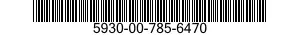 5930-00-785-6470  5930007856470 007856470