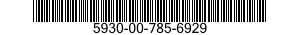 5930-00-785-6929  5930007856929 007856929