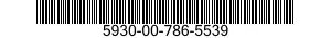 5930-00-786-5539 SWITCH SECTION,ROTARY 5930007865539 007865539