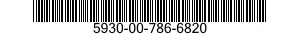 5930-00-786-6820  5930007866820 007866820
