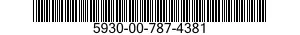 5930-00-787-4381  5930007874381 007874381