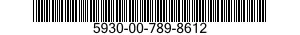 5930-00-789-8612  5930007898612 007898612