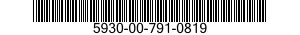 5930-00-791-0819  5930007910819 007910819