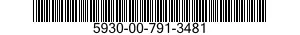 5930-00-791-3481  5930007913481 007913481