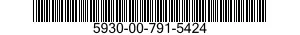 5930-00-791-5424  5930007915424 007915424