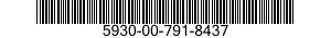 5930-00-791-8437  5930007918437 007918437