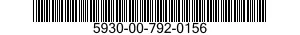 5930-00-792-0156  5930007920156 007920156