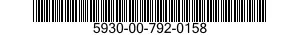 5930-00-792-0158  5930007920158 007920158
