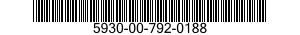 5930-00-792-0188  5930007920188 007920188