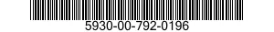 5930-00-792-0196  5930007920196 007920196