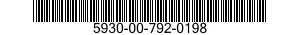 5930-00-792-0198  5930007920198 007920198