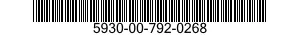 5930-00-792-0268  5930007920268 007920268
