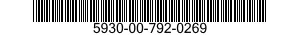 5930-00-792-0269  5930007920269 007920269