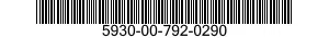 5930-00-792-0290  5930007920290 007920290