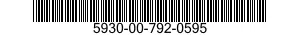 5930-00-792-0595  5930007920595 007920595