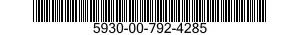 5930-00-792-4285  5930007924285 007924285