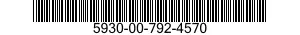 5930-00-792-4570  5930007924570 007924570