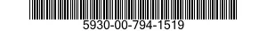 5930-00-794-1519  5930007941519 007941519