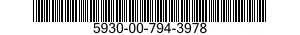 5930-00-794-3978  5930007943978 007943978
